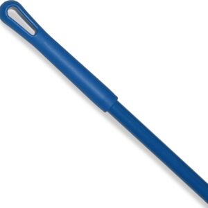 SPARTA 41225EC14 Fiberglass Broom Handle, Mop Handle, Replacement Handle With Acme Threaded Tip For Commercial Cleaning, 48 Inches, Blue