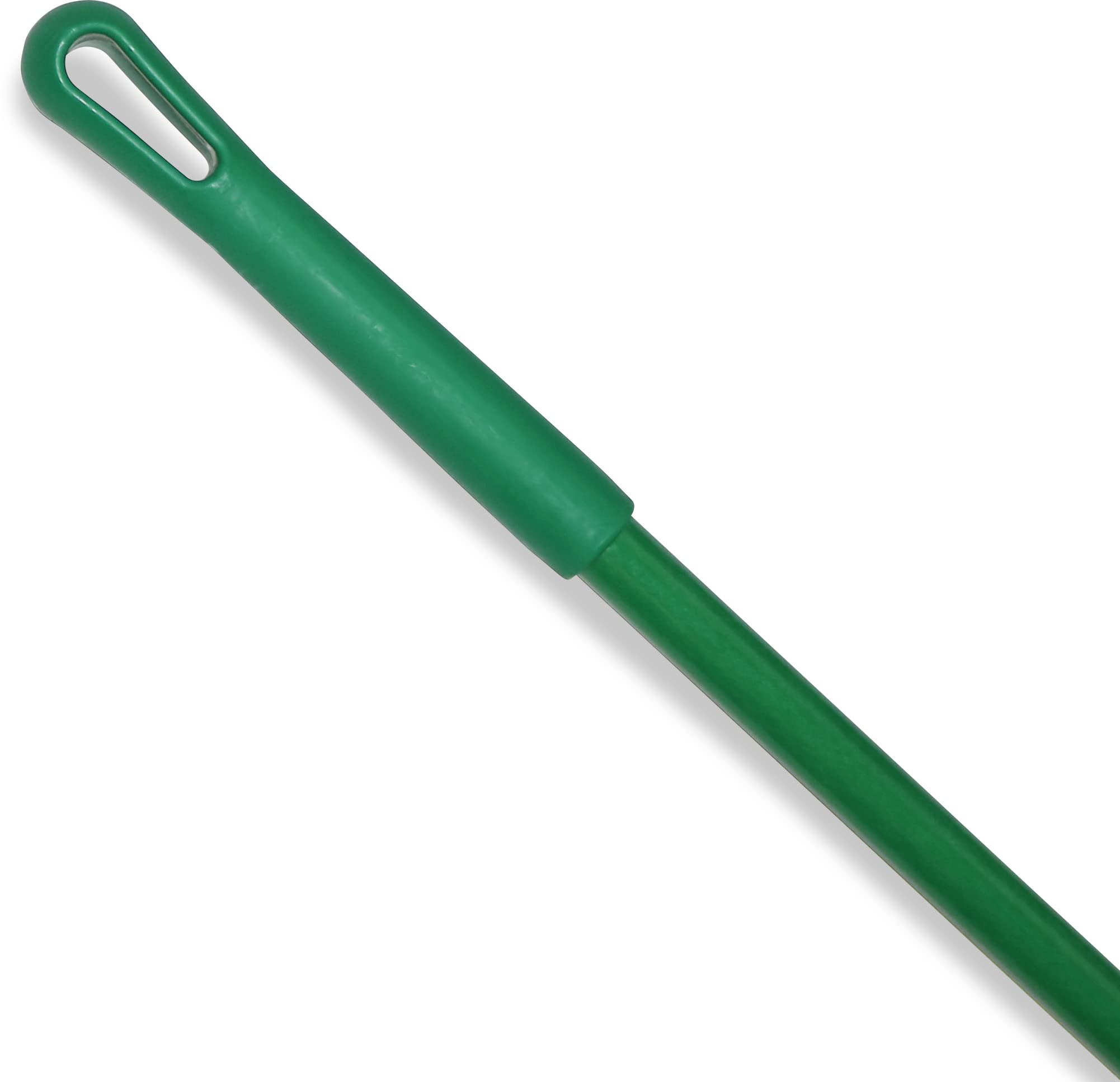 SPARTA 41225EC09 Fiberglass Broom Handle, Mop Handle, Replacement Handle With Acme Threaded Tip For Commercial Cleaning, 48 Inches, Green