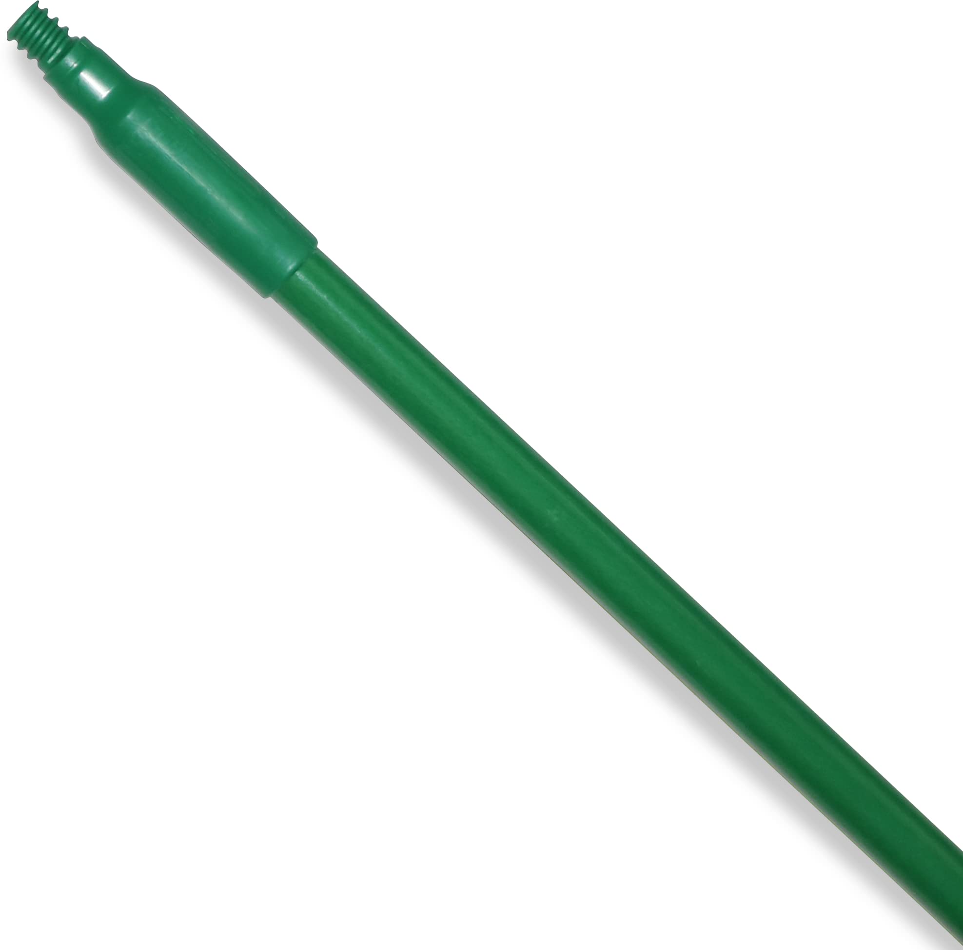 SPARTA 41225EC09 Fiberglass Broom Handle, Mop Handle, Replacement Handle With Acme Threaded Tip For Commercial Cleaning, 48 Inches, Green