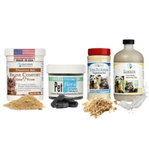 vitality science - gastro prime combo for cats | supports normal gi function and improves nutrient assimilation