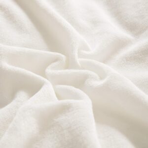 Pureant White Fluffy Comforter Set Queen Solid White Velvet Bedding Set for Women Men White Flannel Plush Blankets Lightweight All White Fluzzy Quilt Soft White Micromink Sherpa Shaggy Comforters