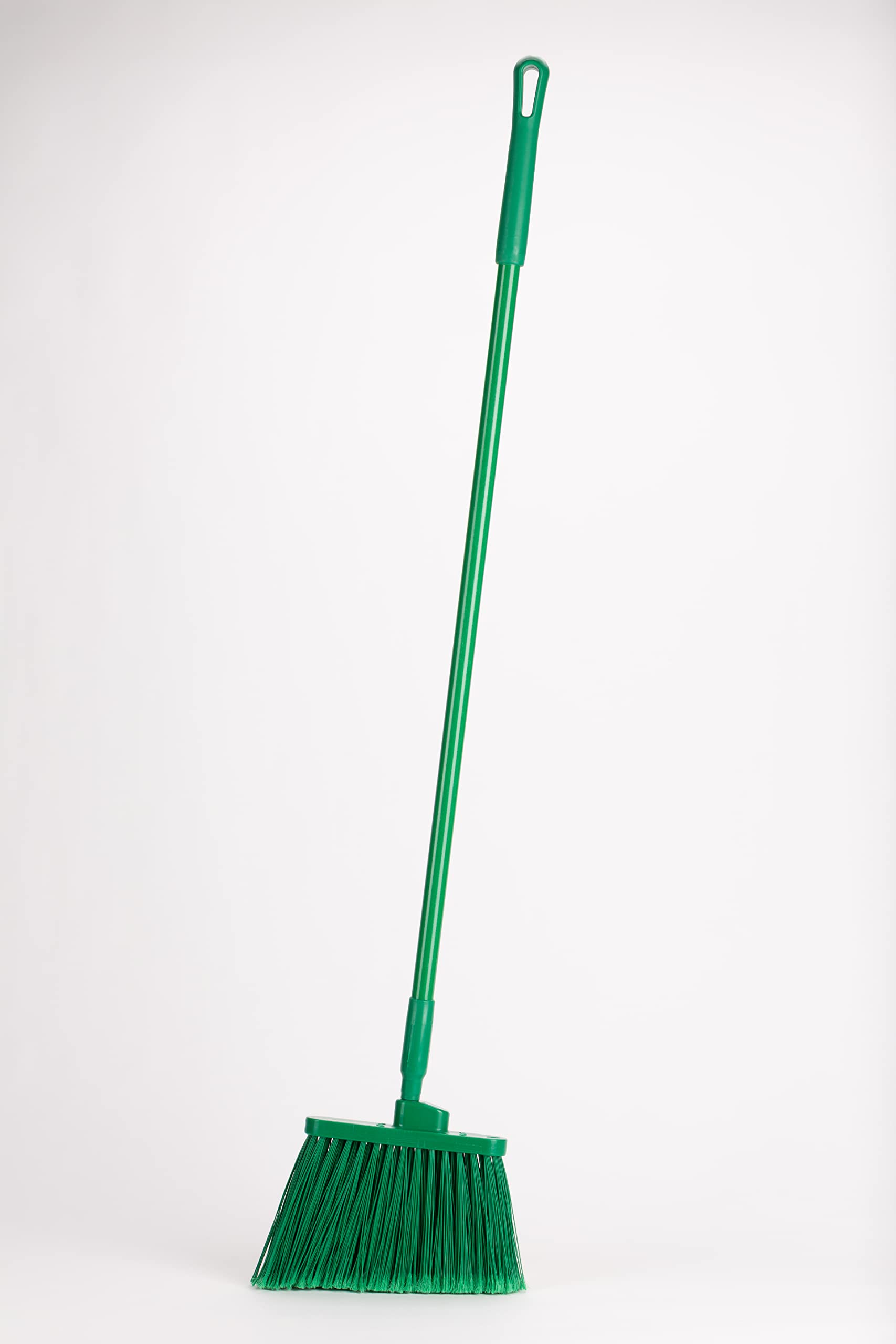 SPARTA 41225EC09 Fiberglass Broom Handle, Mop Handle, Replacement Handle With Acme Threaded Tip For Commercial Cleaning, 48 Inches, Green