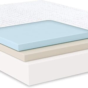 Excel Sleep/ 10" Patriot (Plush) / Carbon Cooling Gel Memory Foam Mattress (70x80 - RV/King)