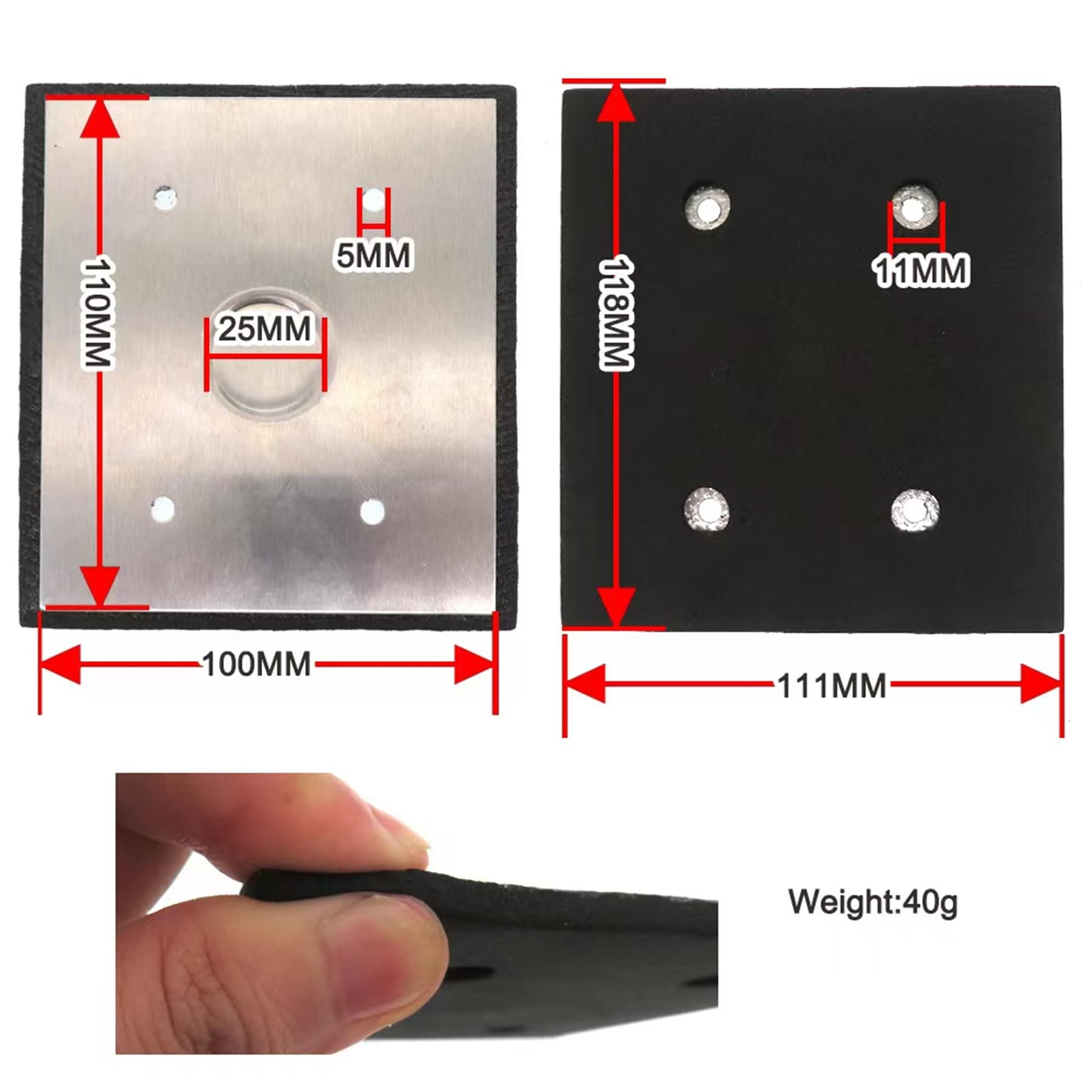 Standard Replacement Pad for Porter Cable Model 330 Replacement pad