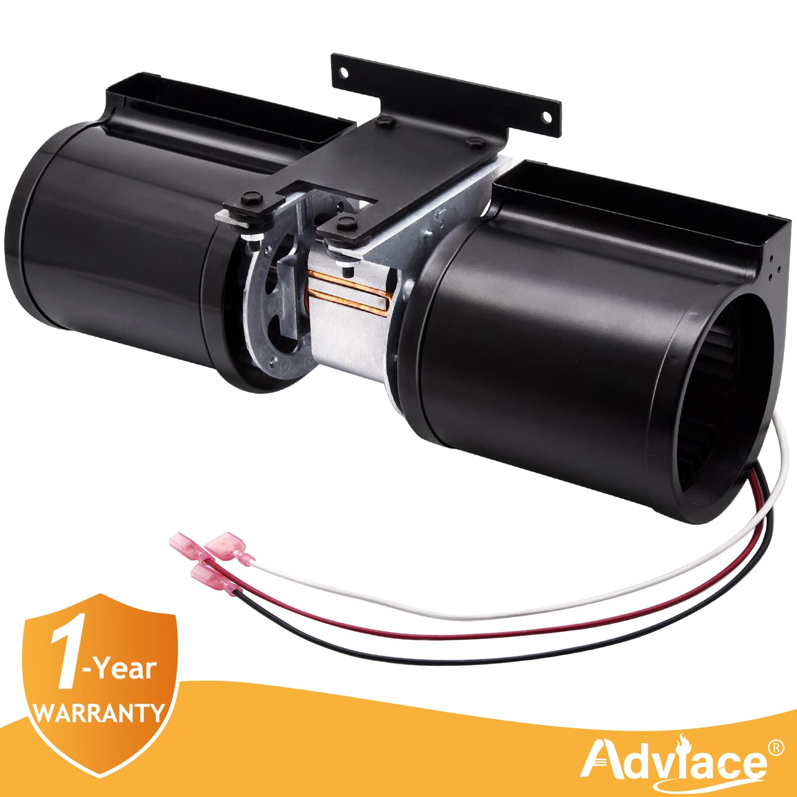 Adviace 812-3370 Convection Blower Fan for Quadrafire Classic Bay 1200 FS Pellet Stove, for Quadra-Fire Classic Bay CB1200 Freestanding Model