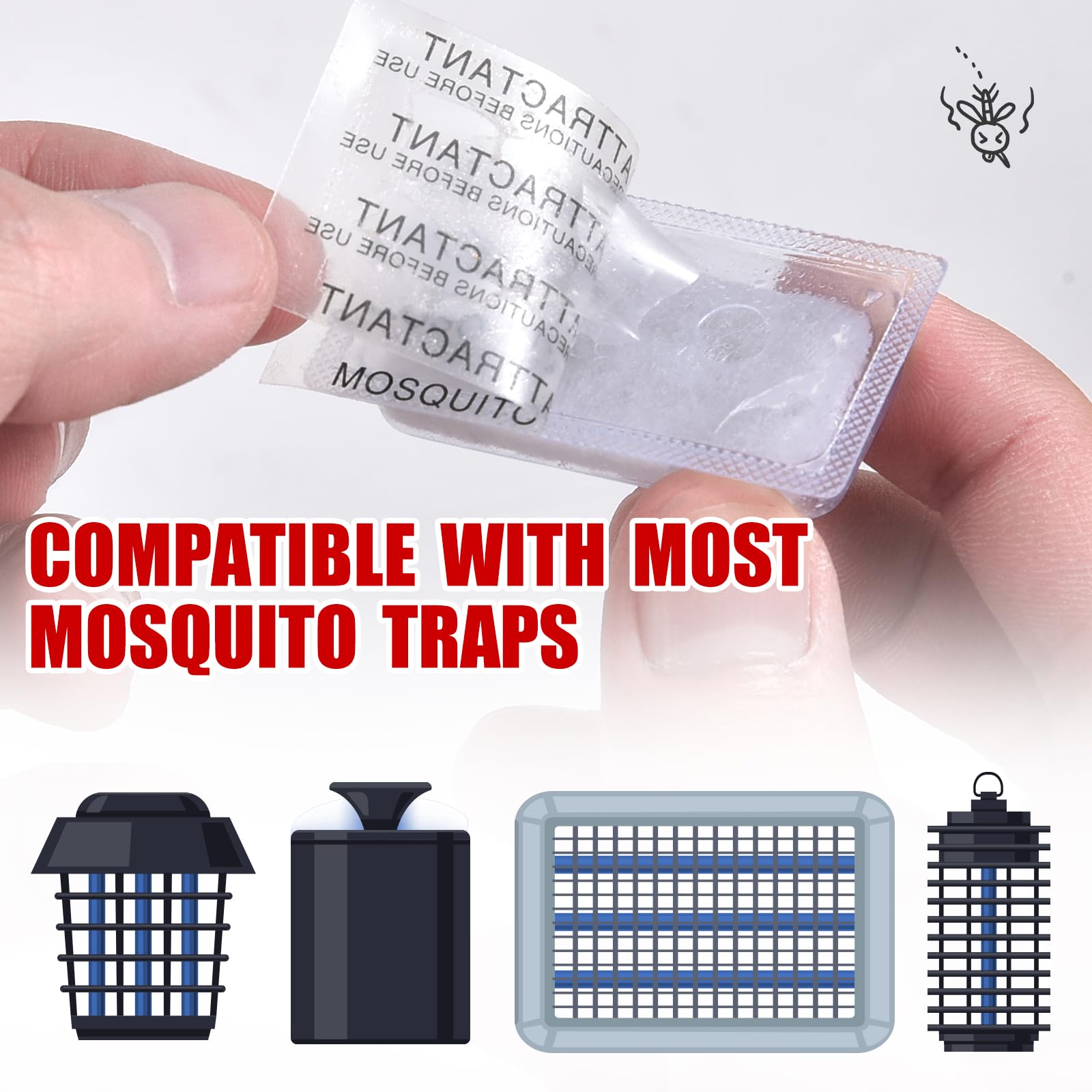 ALLRoad Mosquito Magnet Attractant for Bug Zapper Octenol Lure 4 Packs