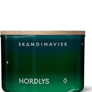 Skandinavisk NORDLYS 'Northern Lights' Scented Candle. Fragrance Notes: Arctic Intensity and Celestial Colour, a Singular Symphony for Senses. 3.17 oz.