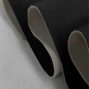 1/8" Automotive Backed Foam Spacer Faux Cloth Headliner Fabric 60" Wide Sold by The Yard (Black)