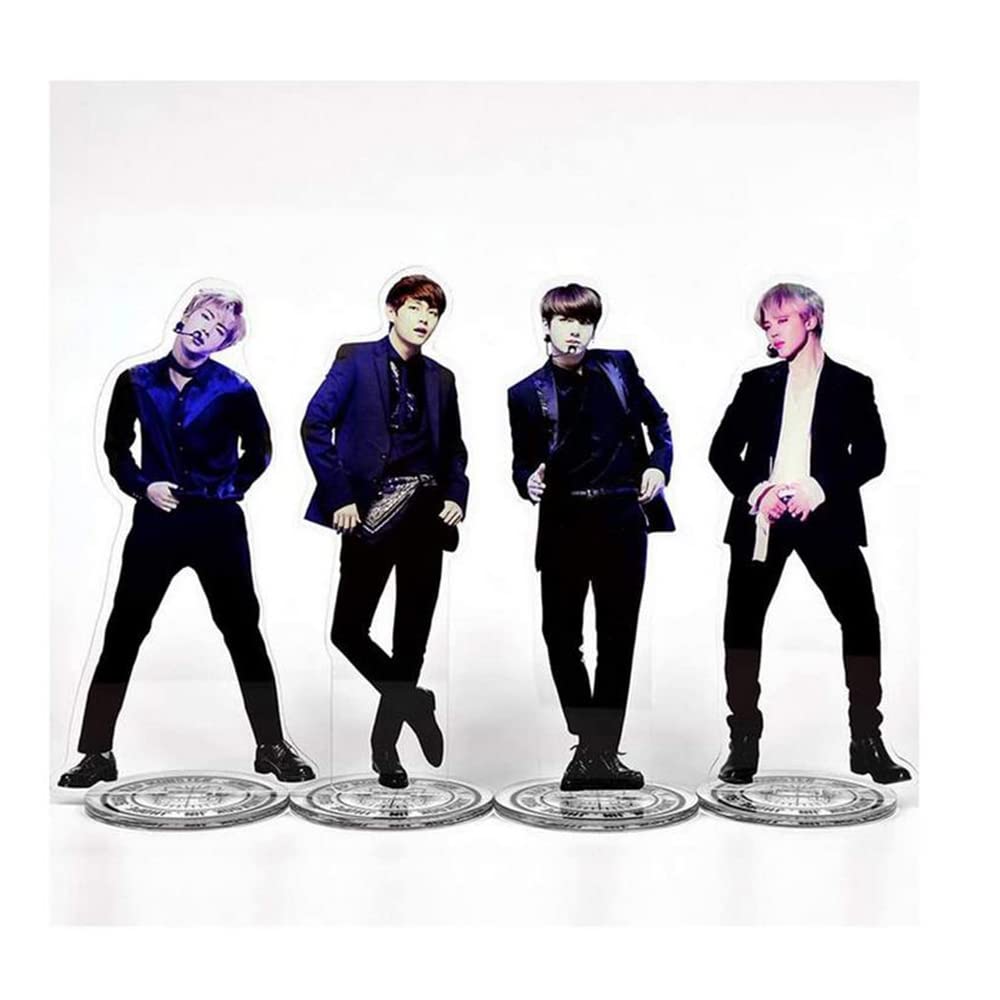 Kpop Star Acrylic Toy Double-side Photo Desk Stand for Desk Decoration Party Decoration (RM)