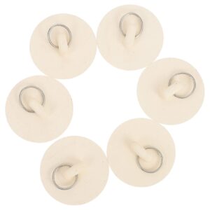 6pcs rubber sink stopper tub stopper kitchen sink stopper drain stopper tub drain parts bathroom bath stopper bath plugs kitchen sink plug sink water stopper bathtub plugs