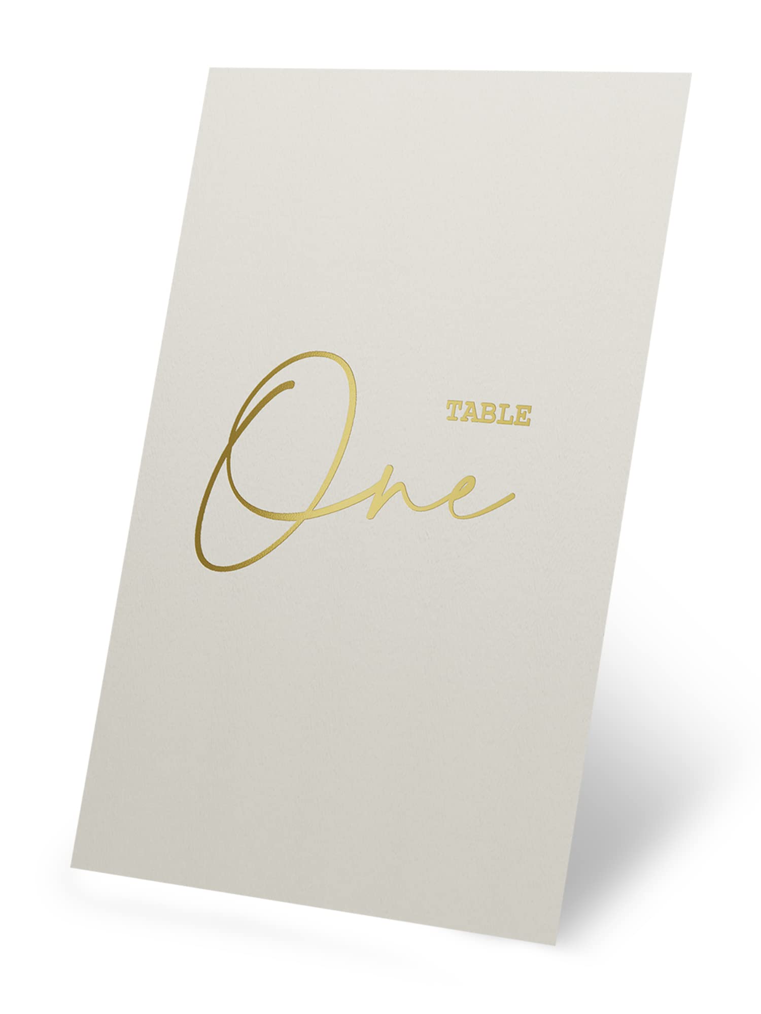 dynamic collection Wedding Table Numbers - Gold Table Numbers for Wedding Reception with Double Sided Table Number Cards 1-30 + Head Table & Gift Table Card, Luxury Gold Foil, 400 GSM, 4x6 inches