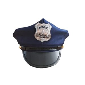 binaryabc halloween police hat badge officer hat cop hat,halloween cosplay party accessories,halloween performance costumes