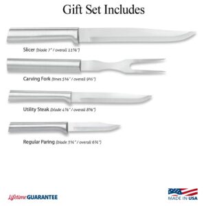 RADA Prepare Then Carve Carving Knife Gift Set With Knife Sharpener