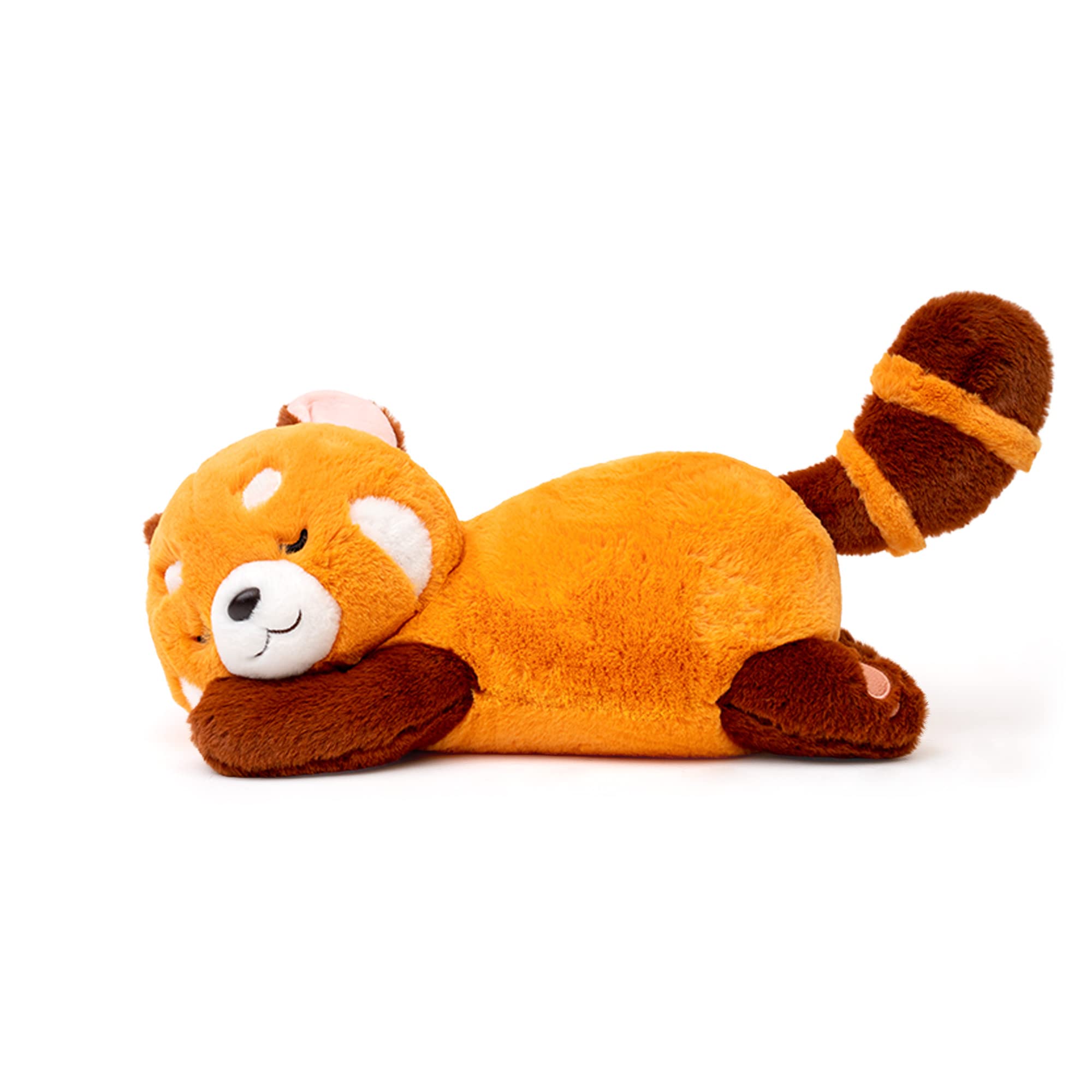 Adorlynetty Red Panda Stuffed Animal Pillow Panda Plushie Red Panda Plush Toy Gift for Kids Girlfriend Birthday 13.7" Panda Plush