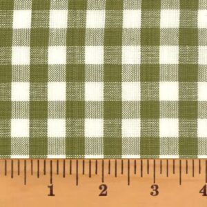 sage green 5 mini buffalo plaid homespun cotton fabric by jcs - sold by the yard