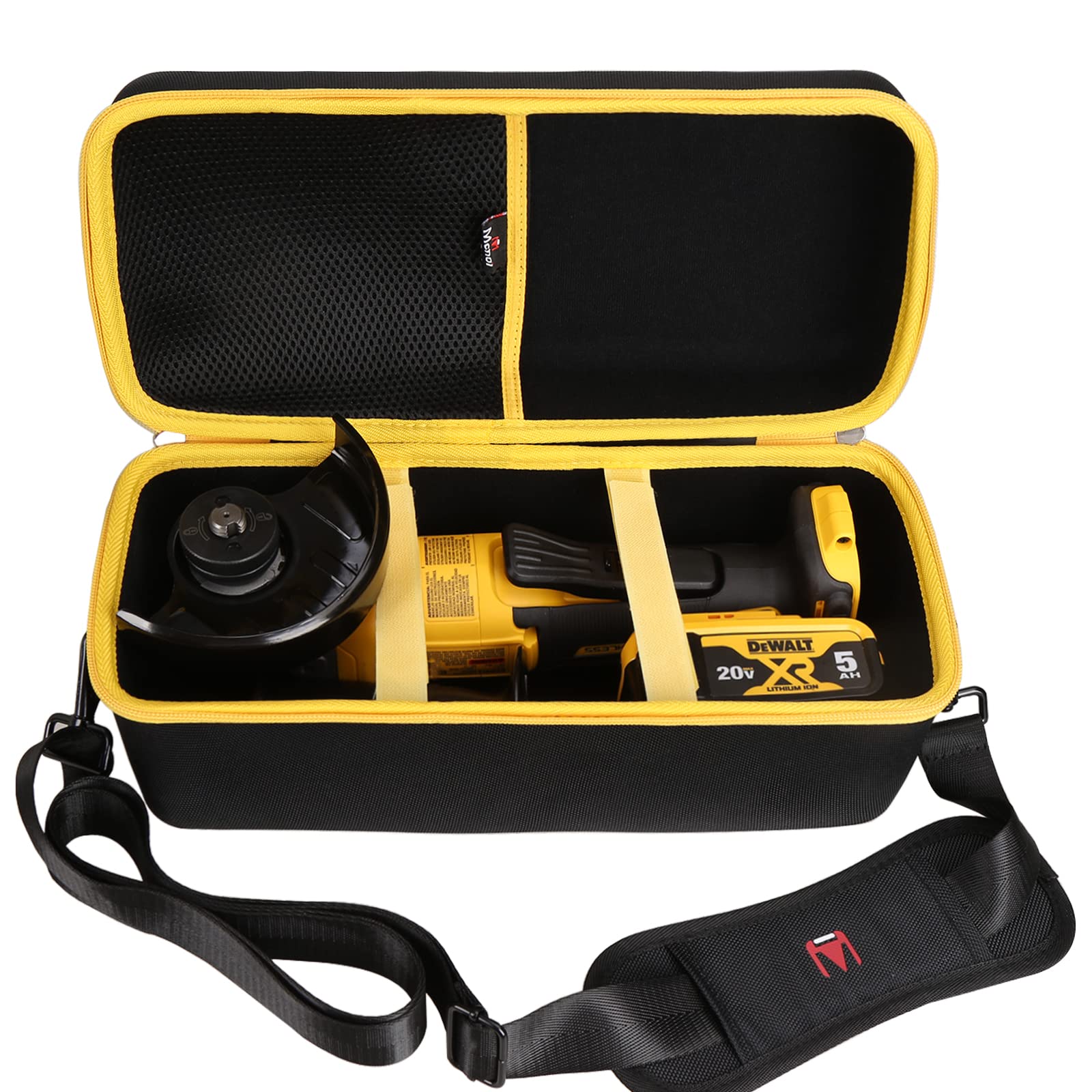 Mchoi Hard Portable Case Compatible with DEWALT 20V MAX Angle Grinder Tool (DCG413B), Case Only