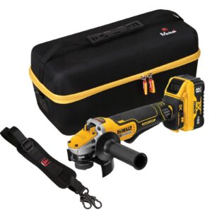 Mchoi Hard Portable Case Compatible with DEWALT 20V MAX Angle Grinder Tool (DCG413B), Case Only