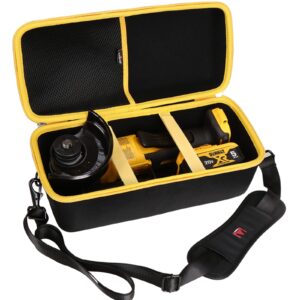 Mchoi Hard Portable Case Compatible with DEWALT 20V MAX Angle Grinder Tool (DCG413B), Case Only