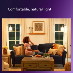 PHILIPS LED BA11 Candelabra LED Light Bulbs - Flicker-Free 60w Light Bulbs with EyeComfort Technology - Soft White 2700K Lightbulb - 500 Lumen - E12 Base - 3 Pack