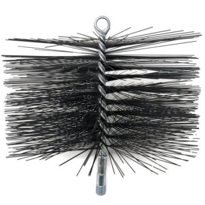 midwest hearth wire chimney cleaning brush (10-inch round) made in usa