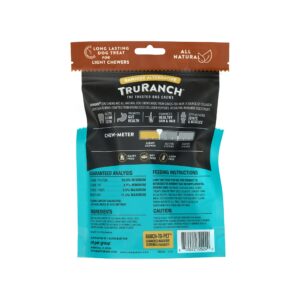 TRURANCH Collagen Pretzels, Bully, Healthy Joint Support Dog Treat, Rawhide Alternative, Skin & Coat Health, 1 Bag, 8 Count