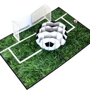 Soccer Pop Up Birthday Card, 3D Greeting Card, Congratulations Card for Sports Fan, Soccer Team