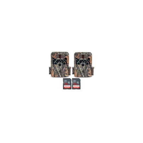 Browning Strike Force 850 Extreme Trail Game Camera (16MP) (2-Pack) Bundle with 32GB Memory Card (2-Pack) (4 Items)