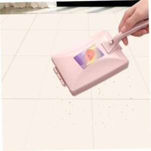 Carpet Debris Brush Double-Roller Sofa Sweeper Handheld Dusting Cleaner Pink Carpet Debris Brush,Double-Roller Cleaning Brush,Carpet dusting Brush,Carpet Sofa Sweeper,Carpet Cleaning Brush