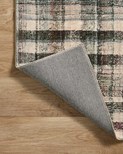 Loloi Chris Loves Julia Humphrey Collection HUM-03 Forest/Multi 7'-3'' x 9'-3'' .38" Pile Height, Area Rug feat. CloudPile