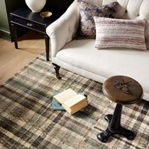 Loloi Chris Loves Julia Humphrey Collection HUM-03 Forest/Multi 7'-3'' x 9'-3'' .38" Pile Height, Area Rug feat. CloudPile