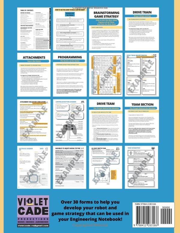 How To Succeed in Competitive Robotics ENGINEERING NOTEBOOK A Workbook Guide