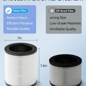 Air Purifier Filter for Tailulu 160 Air Purifier, 3-in-1 True H13 HEPA Filter, 1 Pack