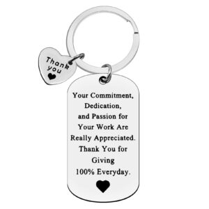 xiahuyu thank you gifts employee appreciation gifts keychain employee of the month gifts thank you gifts for coworker employee work anniversary christmas birthday leaving retirement gifts