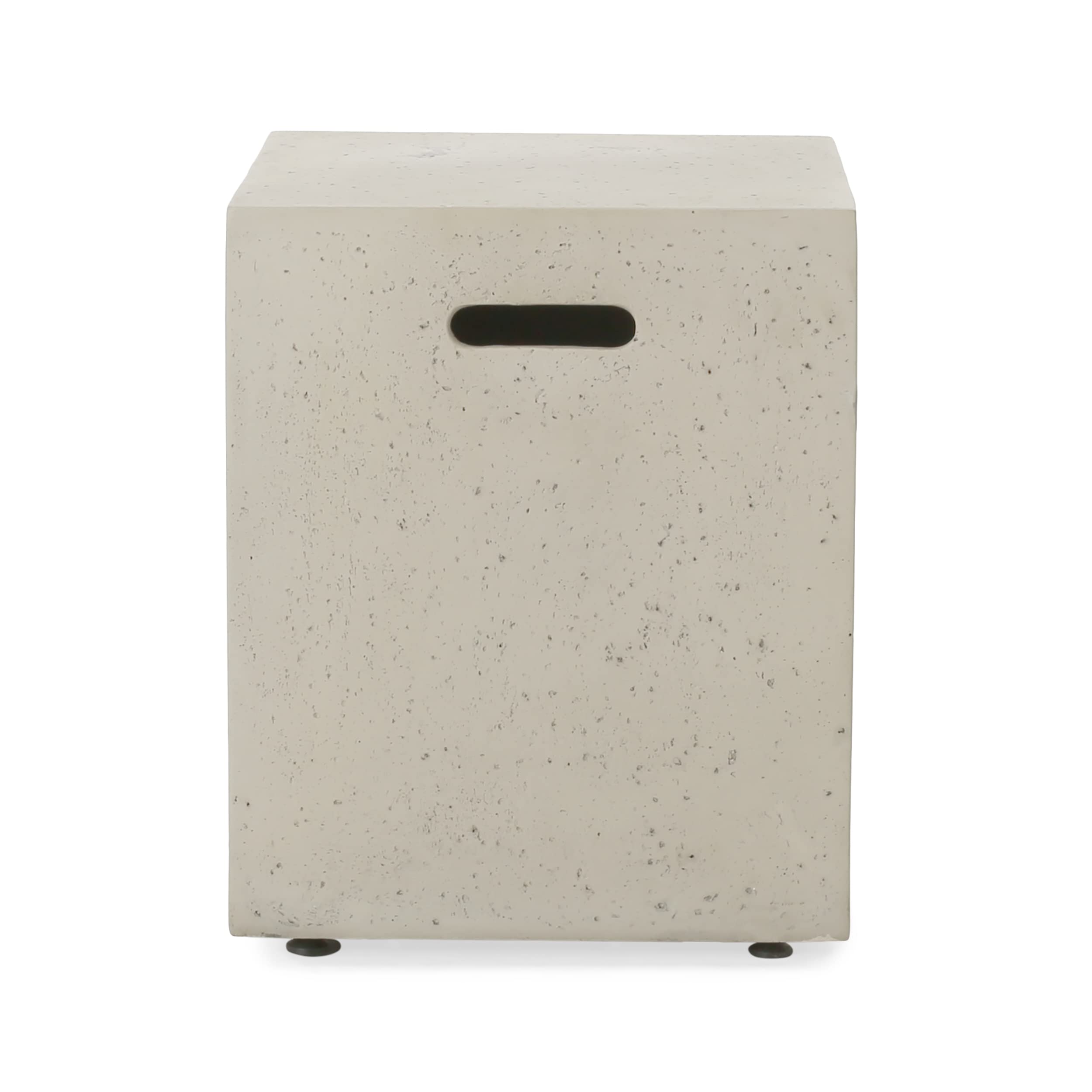 Christopher Knight Home 317494 Aidan End Table, Light Gray