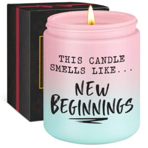 miracu scented candles - new beginnings gifts for women, new job gifts - breakup, divorce gifts for women men - congratulations leaving job gifts, new home fresh start new chapter in life gifts