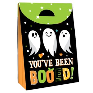 Big Dot of Happiness You've Been Booed - Halloween Decorations - Treat Box Party Favors - Halloween Goodie Boxes - Halloween Treat Box - Ghost Party Favor Box- Fall Party Favor Box - Set of 12