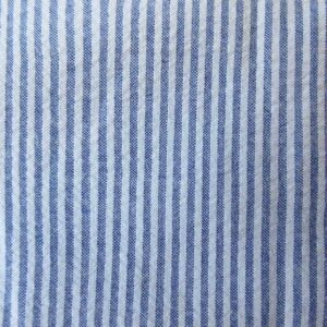 richlin fabrics 3 yard pack, 58" seersucker stripe, 100% cotton, royal & white