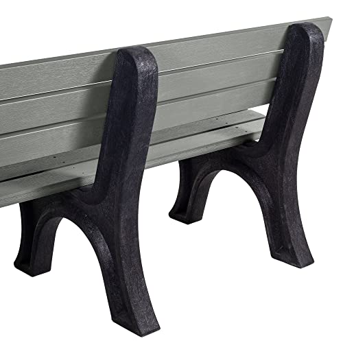 Sequoia Professional Aurora Park Bench, 6 ft, Coastal Teak