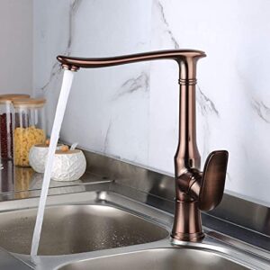 kitchen sink faucet stainless steel faucets,kitchen faucets cold and hot water taps solid brass multi colors swivel rotation vessel sink mixer taps vintage flexible durable bathtub mixer tap/antique