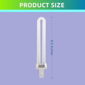 amgolibi 9 Watts Fluorescent Bulb Compatible with FlyWeb Classic Fly Light EL 22, CFS BL350 Replacement Light Bulbs