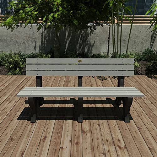 Sequoia Professional Aurora Park Bench, 6 ft, Coastal Teak