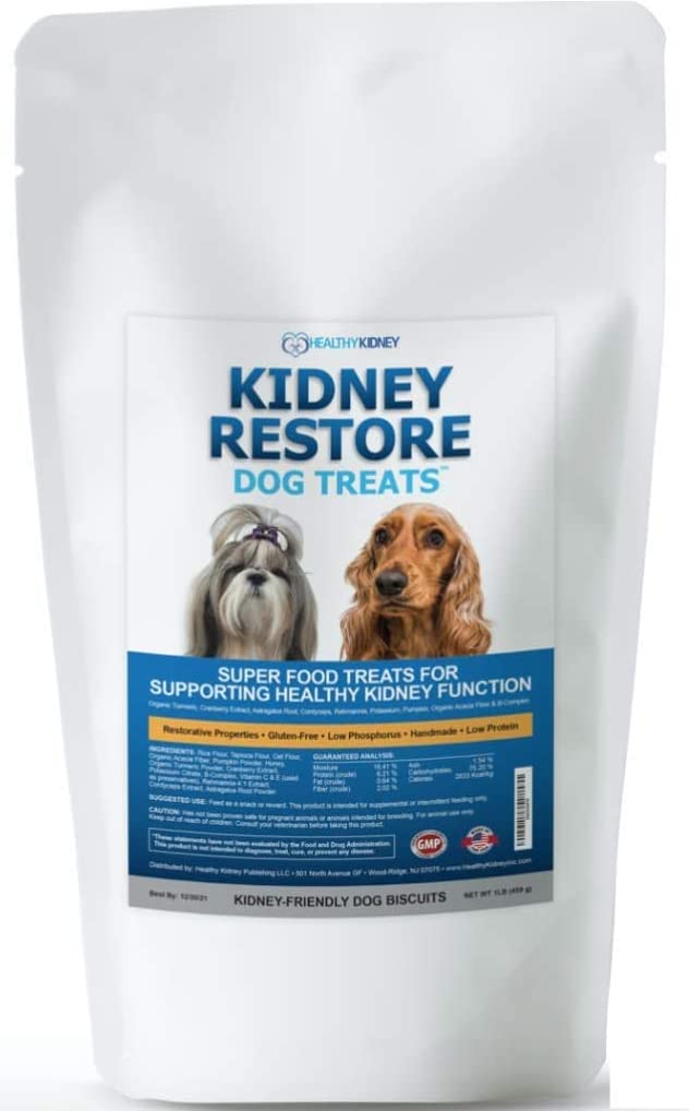 Kidney Restore Cats & Dogs & Kidney Restore Dog Treats Supplement for Canine Renal Pet Support Kidneys