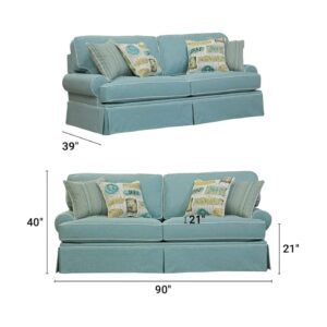 American Furniture Classics Coastal Aqua Series Sofas