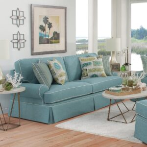 American Furniture Classics Coastal Aqua Series Sofas