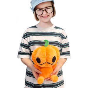 RELIGES Cute Halloween Pumpkin Head Plush Toy Pumpkin Pillow Super Soft Sofa Cushion/Halloween Pumpkin Decoration