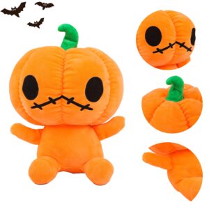 RELIGES Cute Halloween Pumpkin Head Plush Toy Pumpkin Pillow Super Soft Sofa Cushion/Halloween Pumpkin Decoration