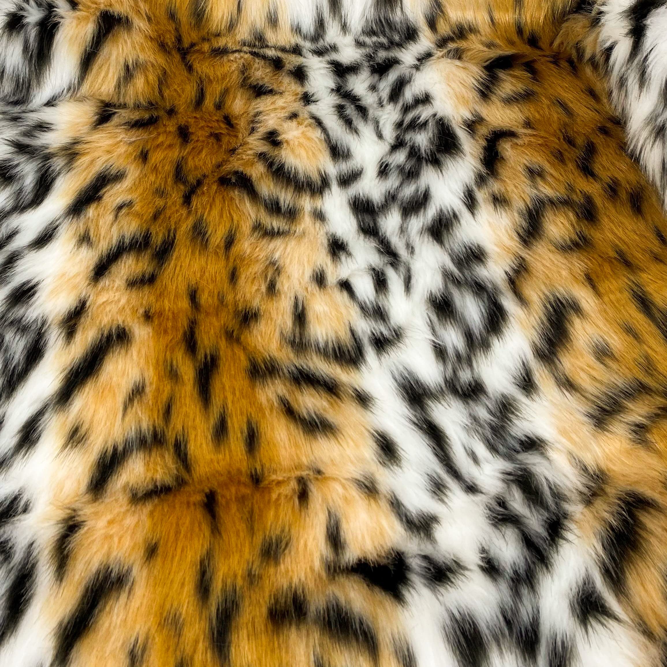 Tiger Faux Fur by Elotex International Fabric