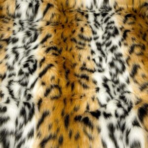 Tiger Faux Fur by Elotex International Fabric