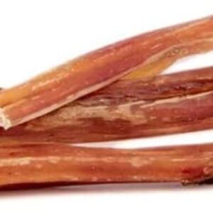 Best Dog Chews Thin Bully Sticks for Dogs 100% Natural Delicious and Protein Rich Keep Your Dog Busy with Chews and Treats Fully Digestible-Great for Dental Health-for All Breed Sizes-6 inch(6 Count)