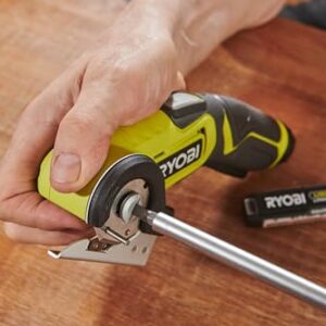 RYOBI RCT4-120G 4V Cordless Cutting Tool (1 x 2.0Ah), Hyper Green